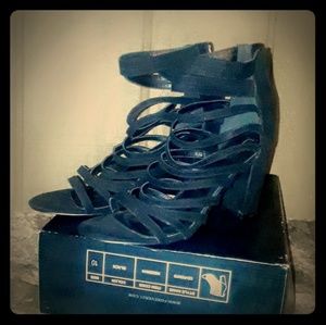Forever 21 strapped shoes